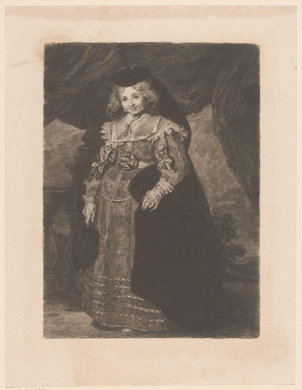 Porträt von Emerentia van Beresteyn von William Unger