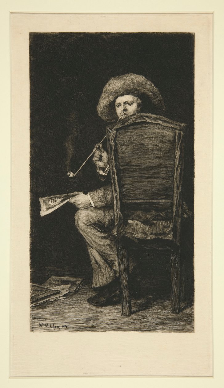 Der Raucher von William Unger