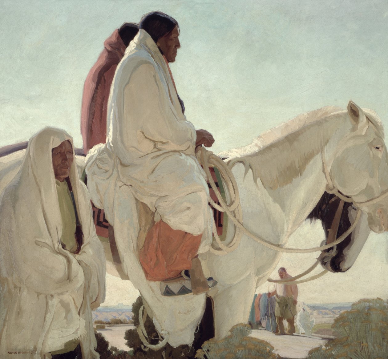 Festtag von William Victor Higgins