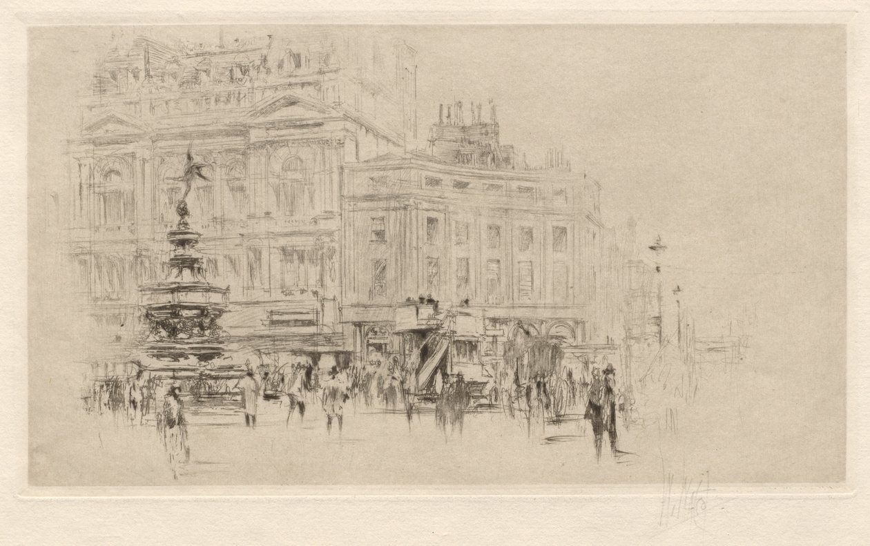 Picadilly Circus von William Walcot