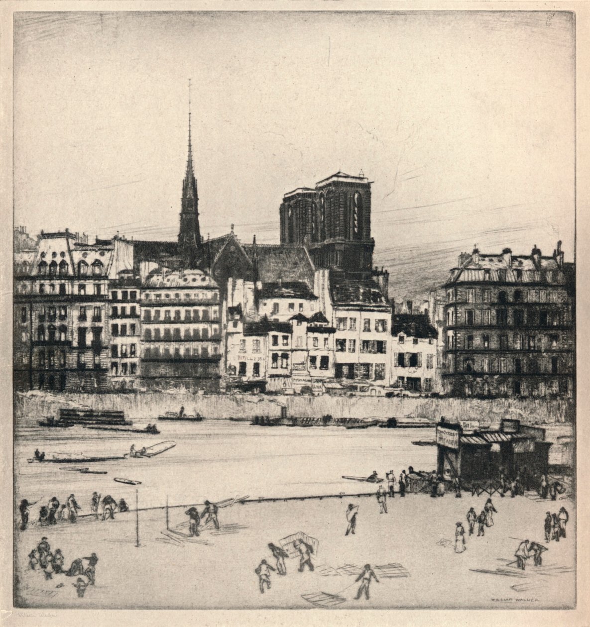 Notre-Dame, 1915 von William Walker