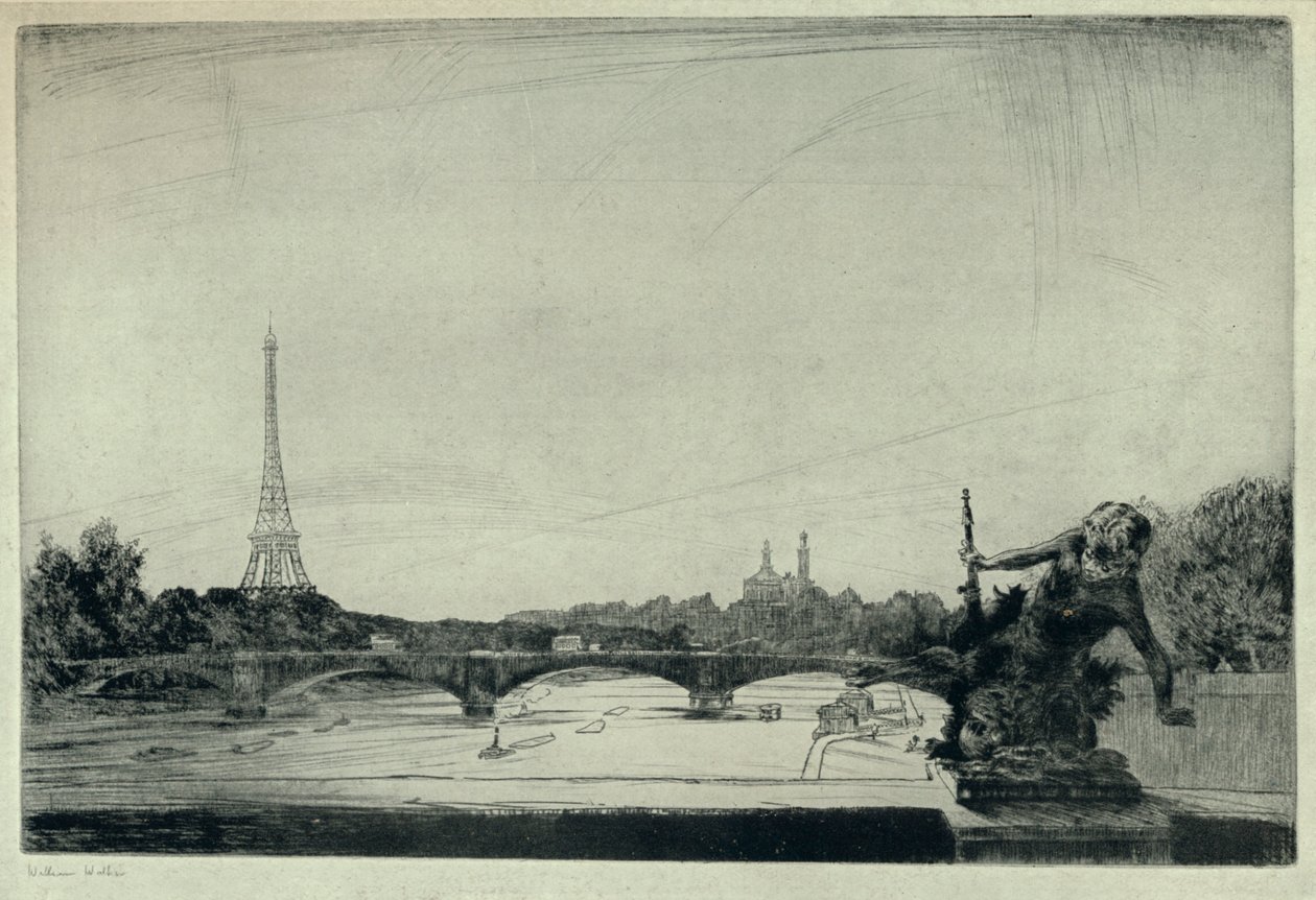 Das Trocadero, 1915 von William Walker
