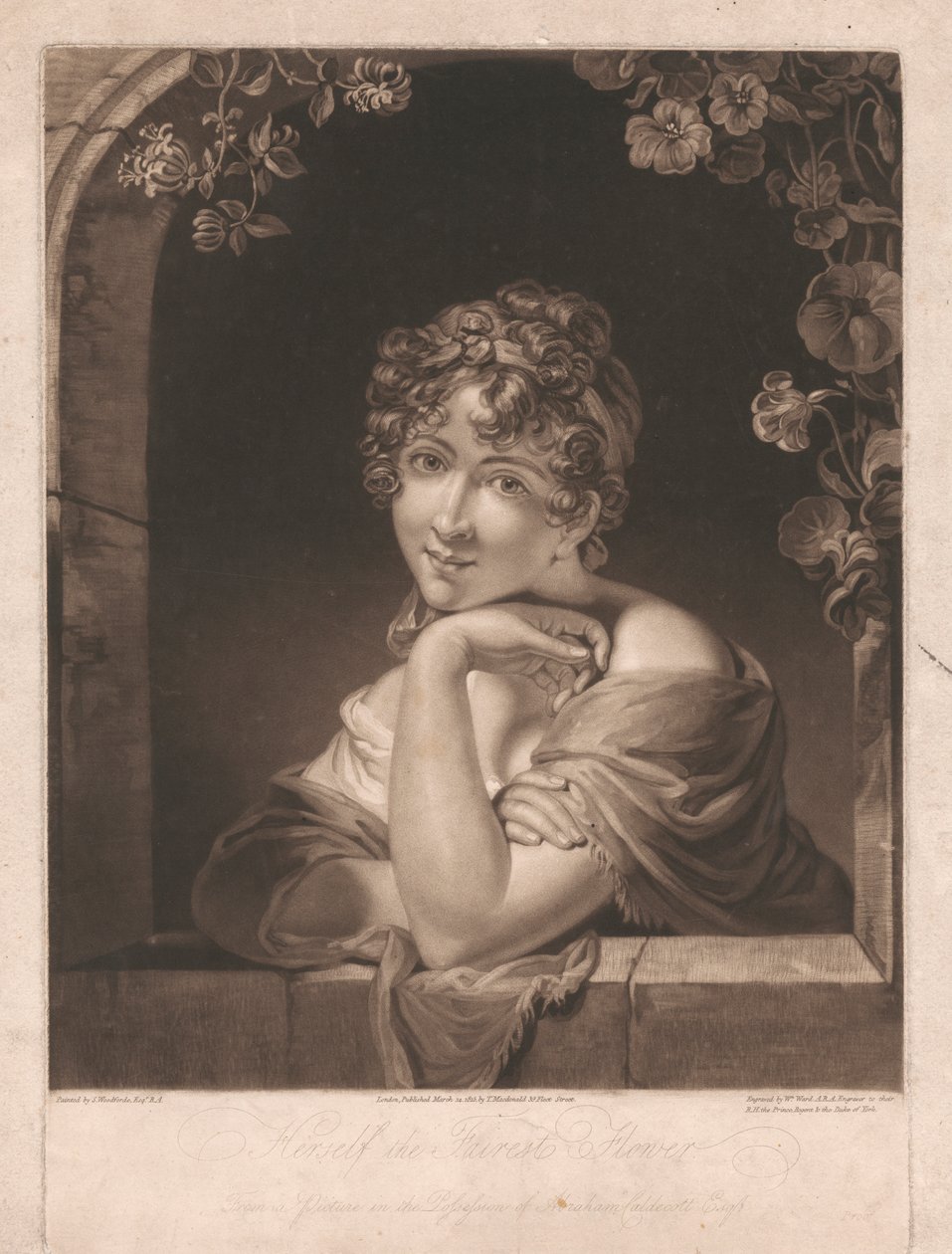Sie selbst die schönste Blume von William Ward