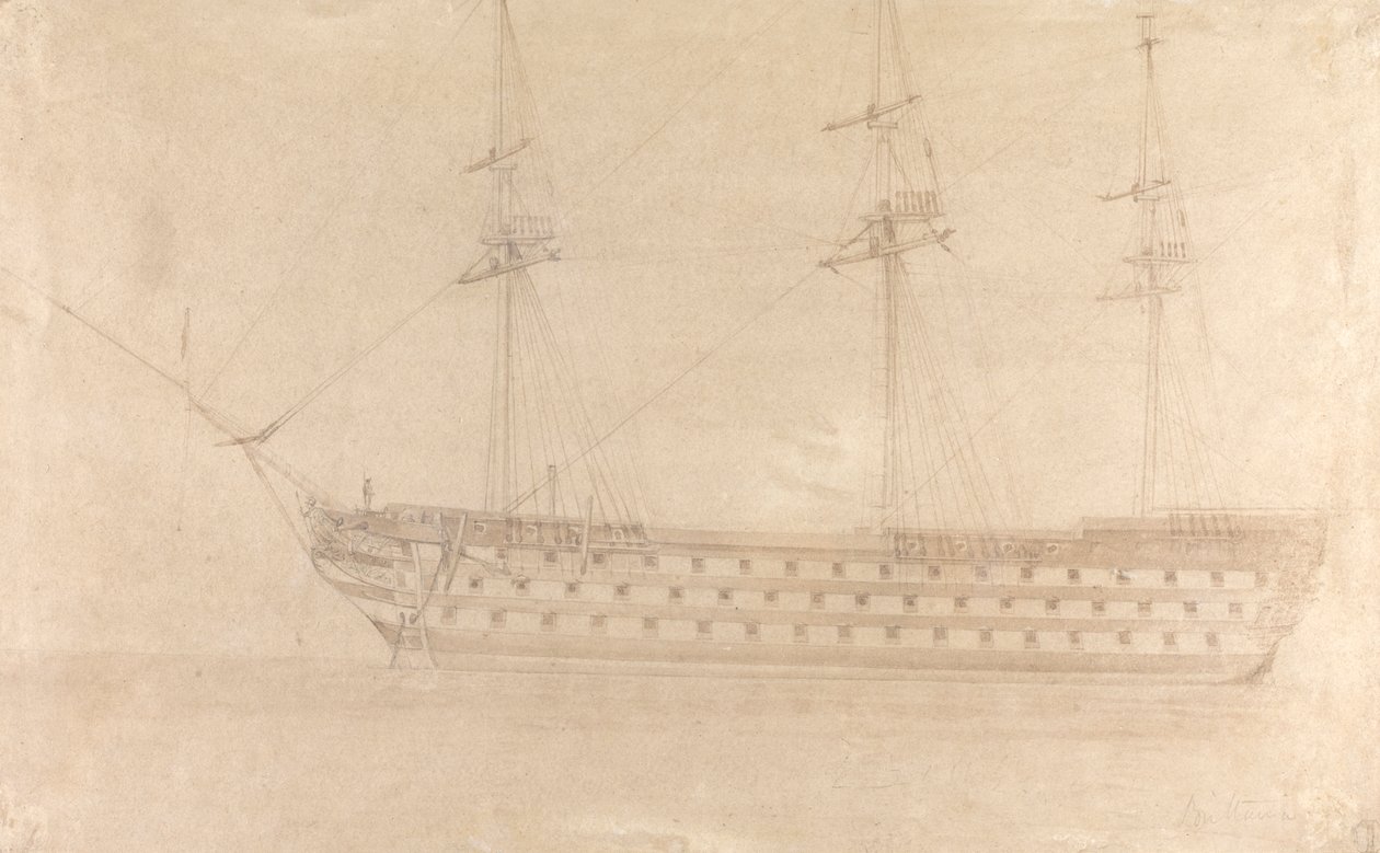 Ansicht der Britannia von William Ward