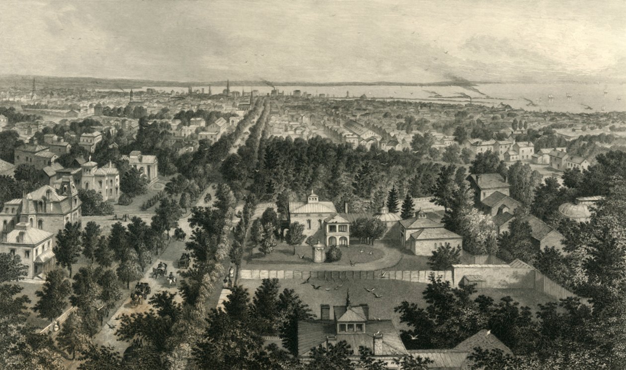 Stadt Buffalo, 1872 von William Wellstood
