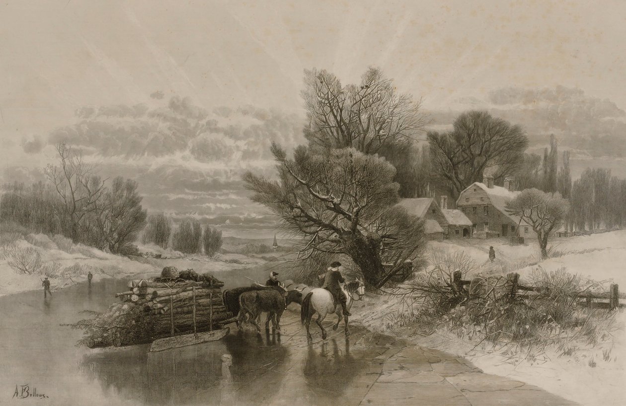 Der kürzeste Weg im Winter von William Wellstood
