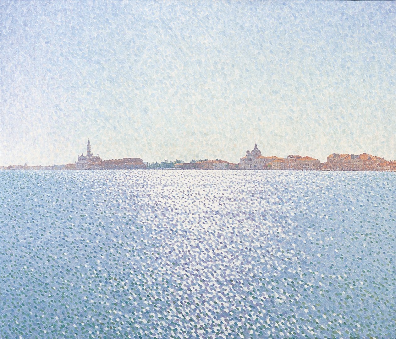 San Giorgio und die Zitelle, Venedig von William Wilkins