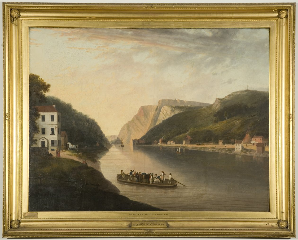 Hotwells und Rownham Fähre von William Williams