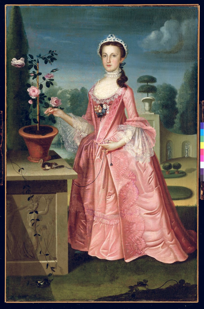 Porträt von Deborah Hall von William Williams