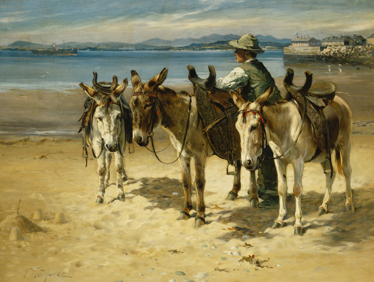 Am Strand von Morecombe von William Woodhouse