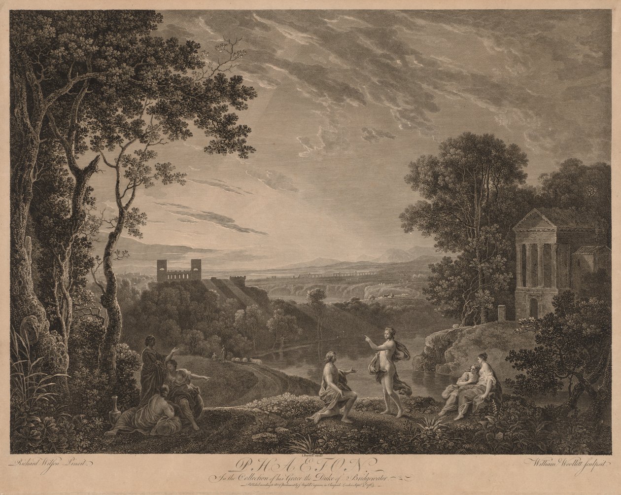 Phaeton von William Woollett