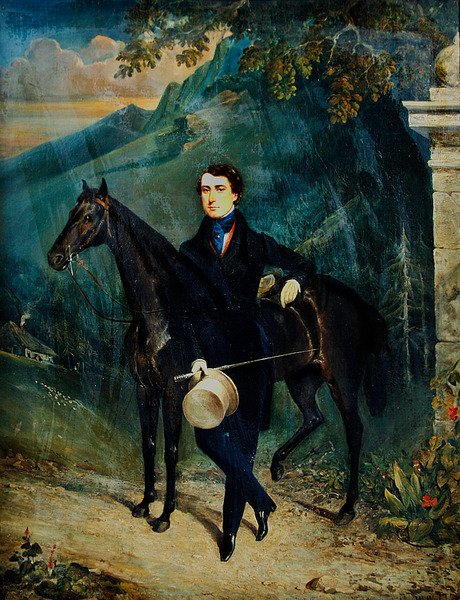 Porträt eines Gentlemans von William Wyld