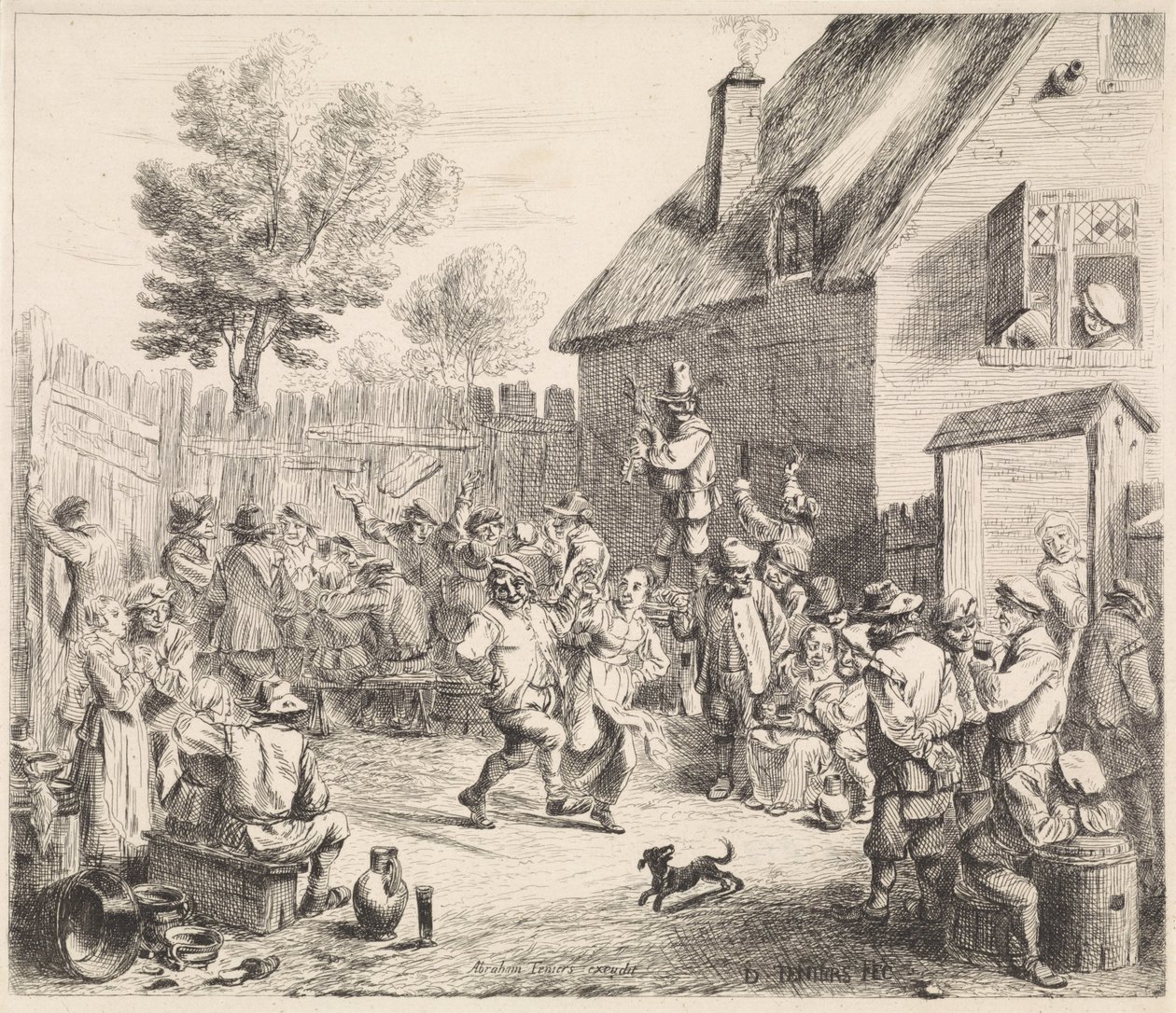 Bauernkirmes von William Young Ottley