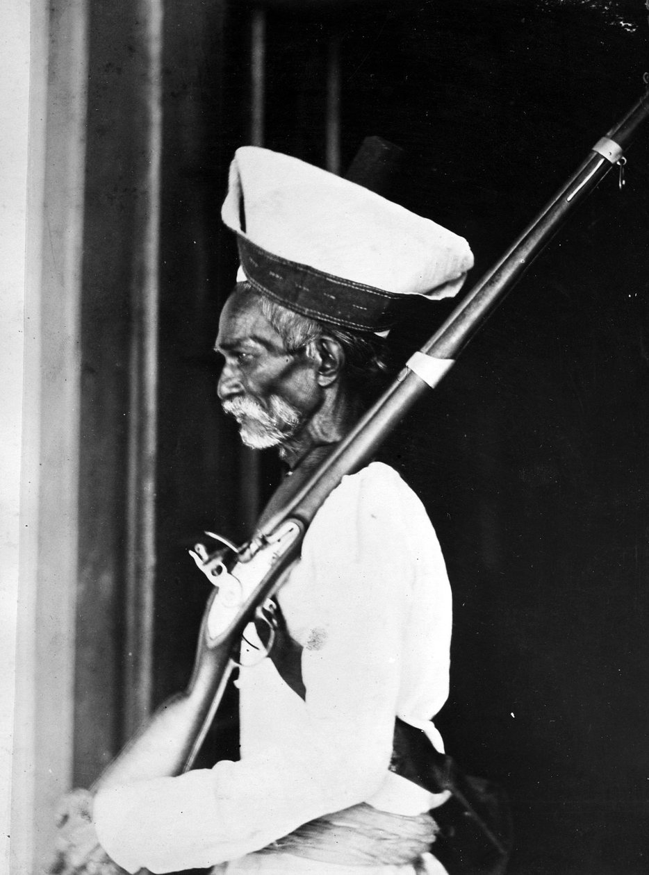Indischer Sepoy von Willoughby Wallace Hooper