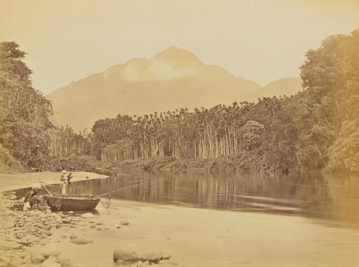 Landschaftsansicht mit Fluss von Willoughby Wallace Hooper
