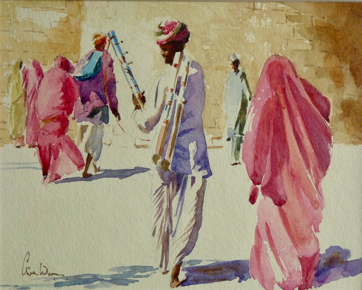 Jaisalmer, Pfeifenspieler von Wilson Clive