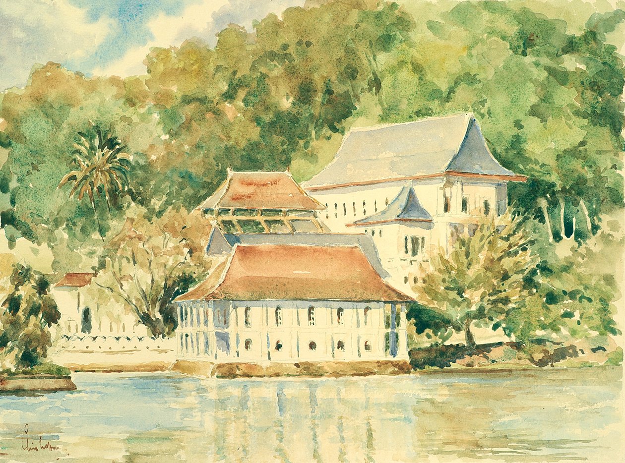 719 Tempel des Zahns, Kandy von Wilson Clive