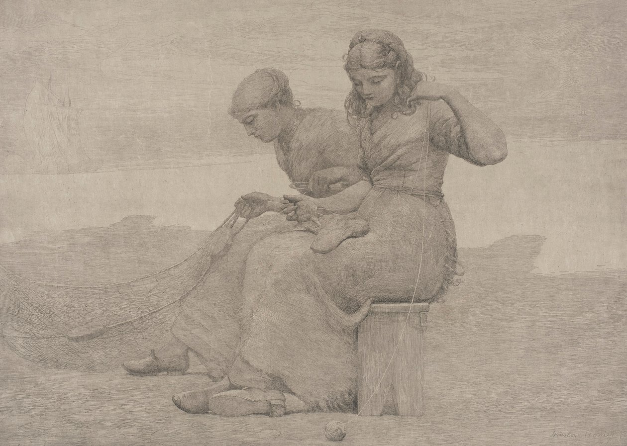 Die Risse flicken von Winslow Homer