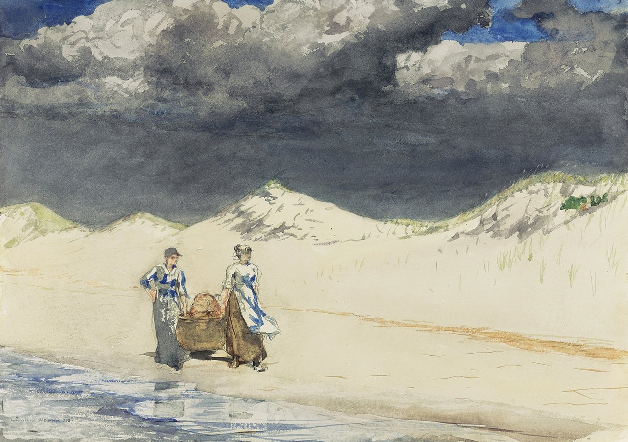 Sand und Himmel von Winslow Homer