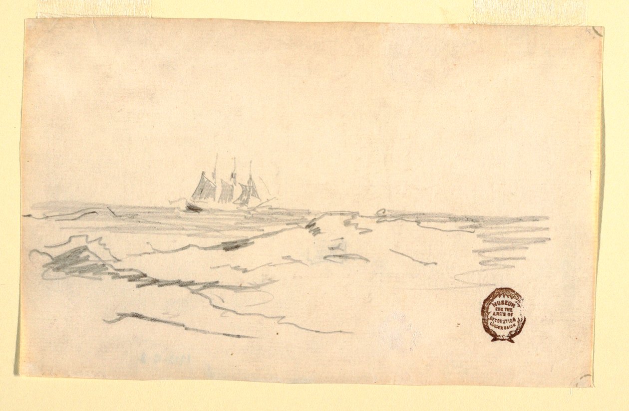 Schoner nahe einer felsigen Küste von Winslow Homer