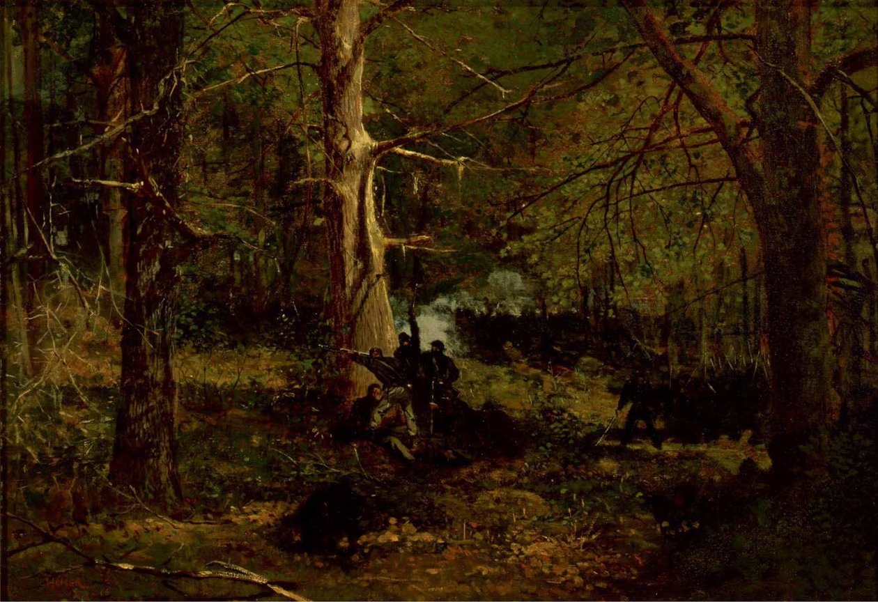 Scharmützel in der Wildnis von Winslow Homer