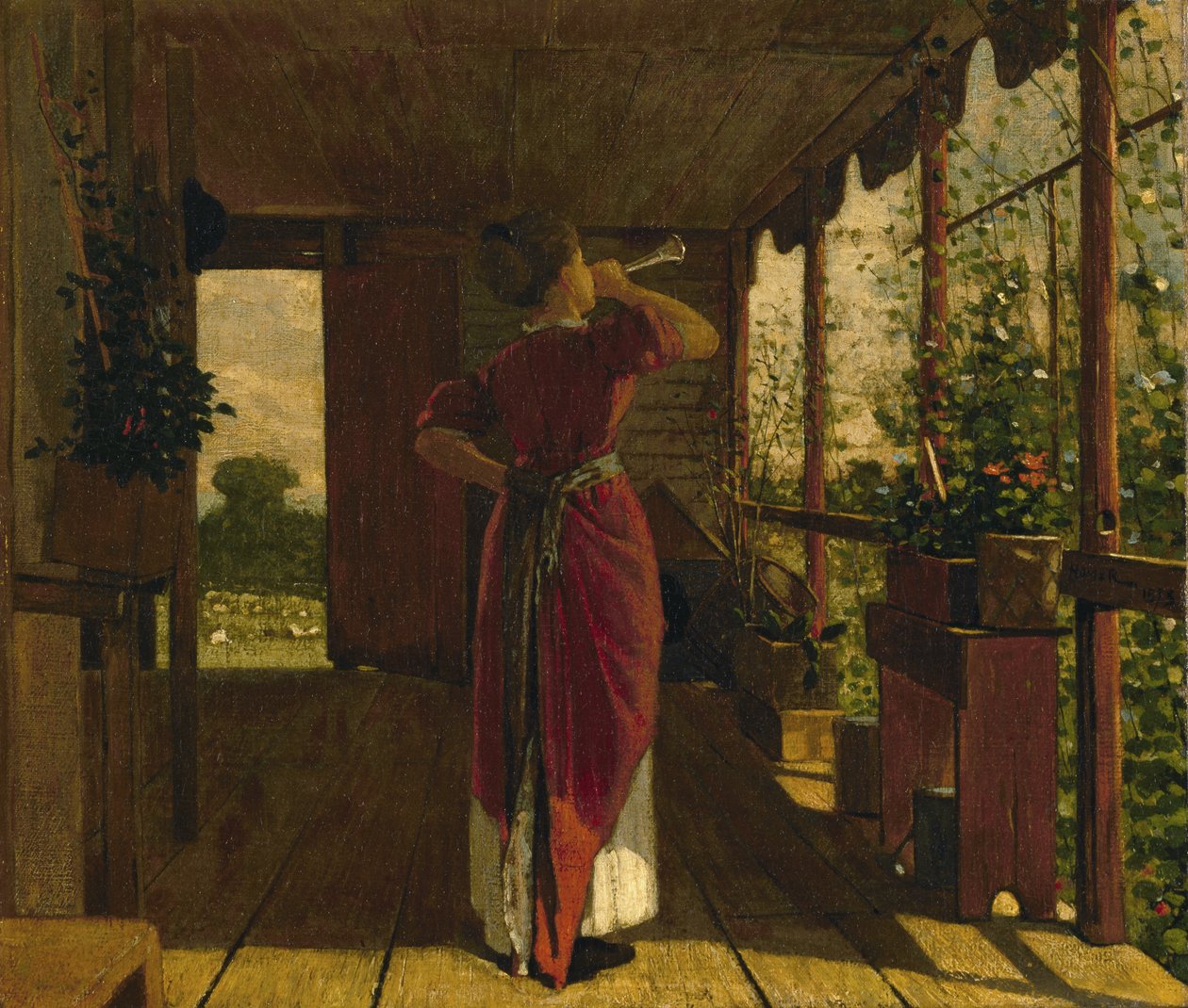 Das Abendhorn von Winslow Homer