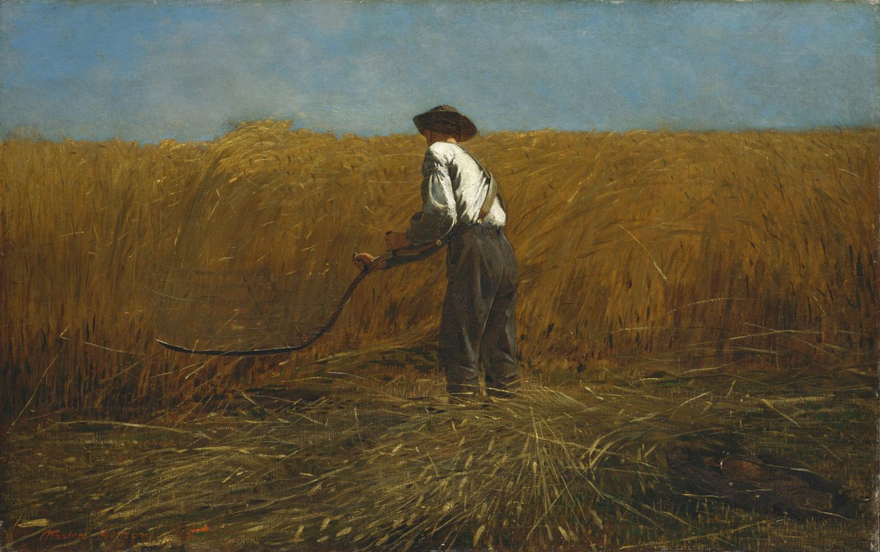 Der Veteran auf einem neuen Feld von Winslow Homer