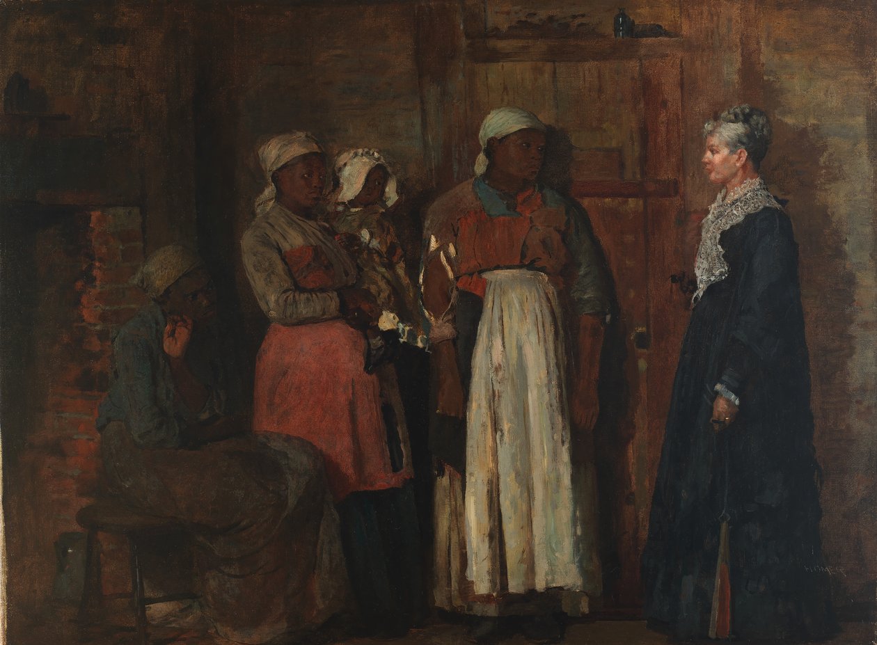 Ein Besuch der alten Herrin von Winslow Homer