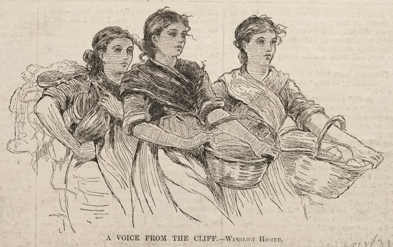 Eine Stimme von der Klippe von Winslow Homer