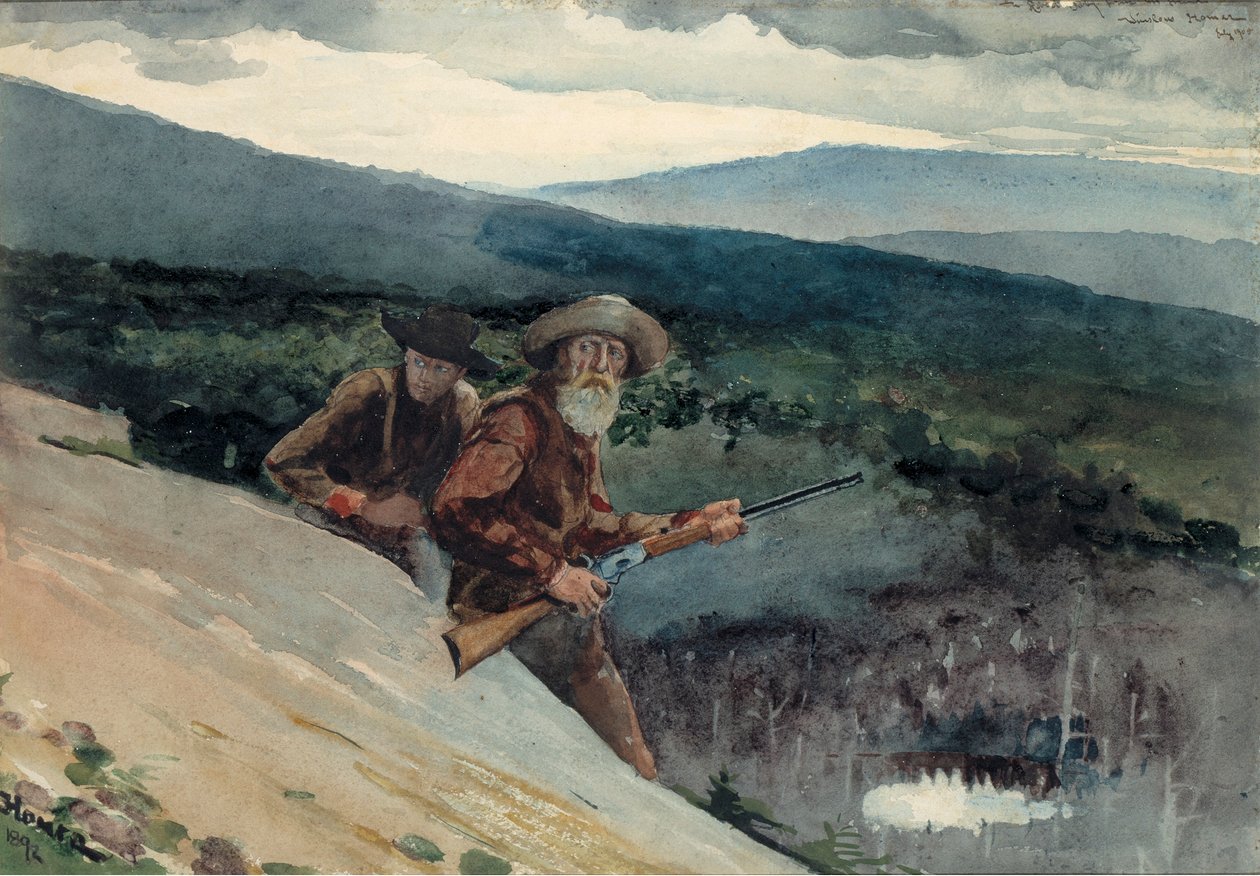 Bärenjagd, Prospect Rock von Winslow Homer