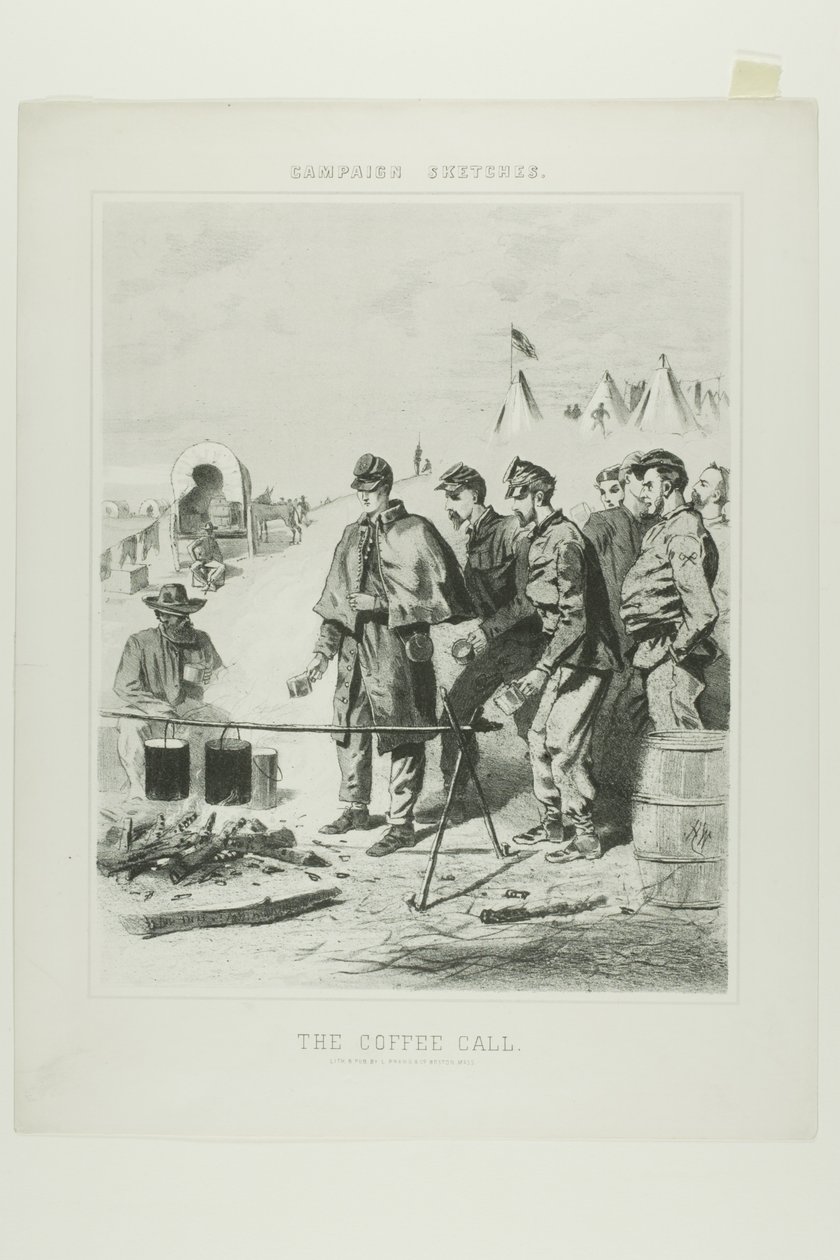 Kampagnenskizzen: Kaffeeruf von Winslow Homer
