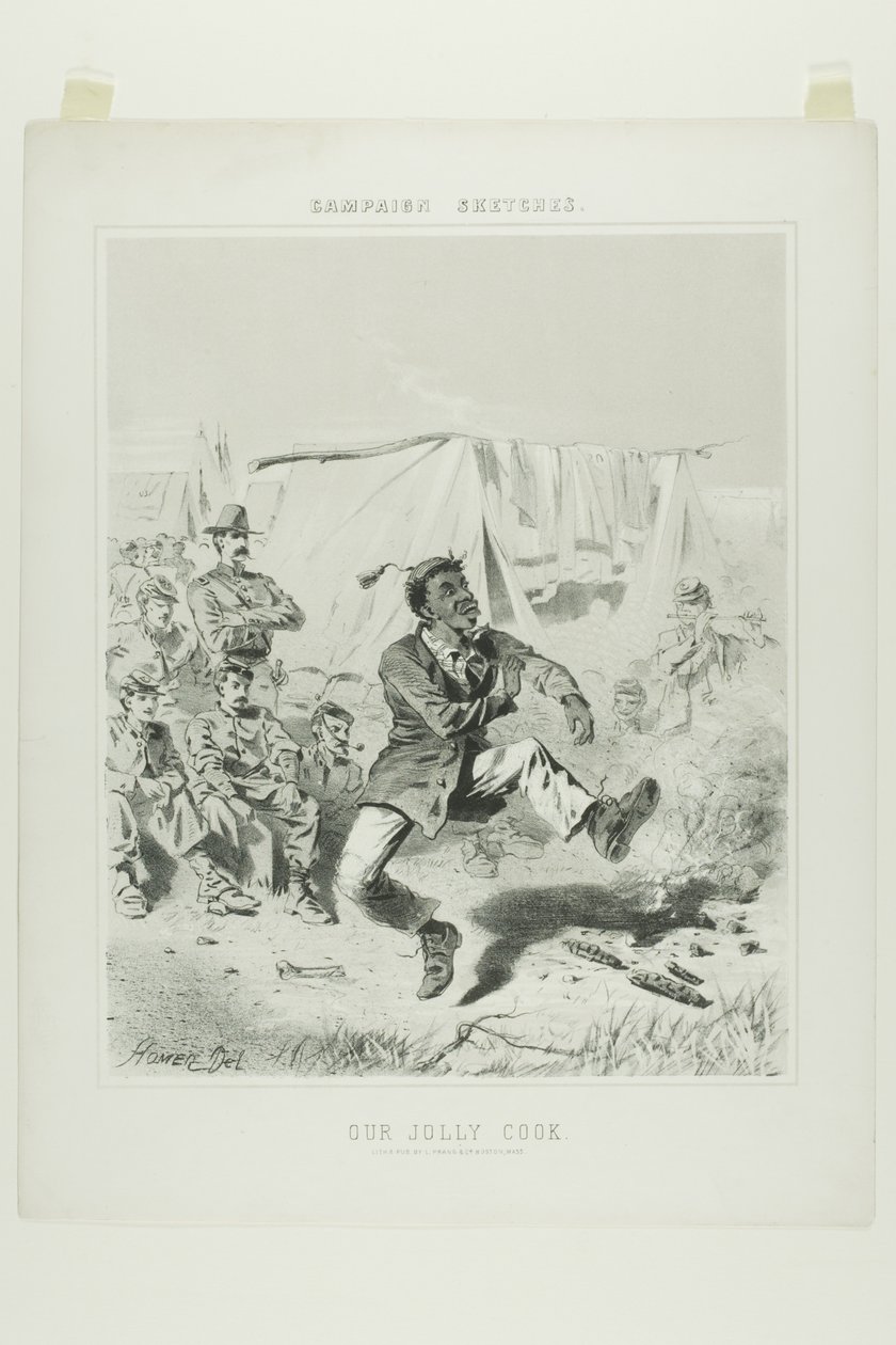 Kampagnenskizzen: Unser fröhlicher Koch von Winslow Homer