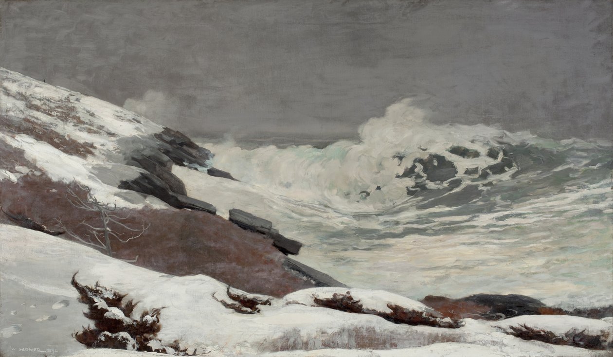 Küste im Winter, 1892 von Winslow Homer