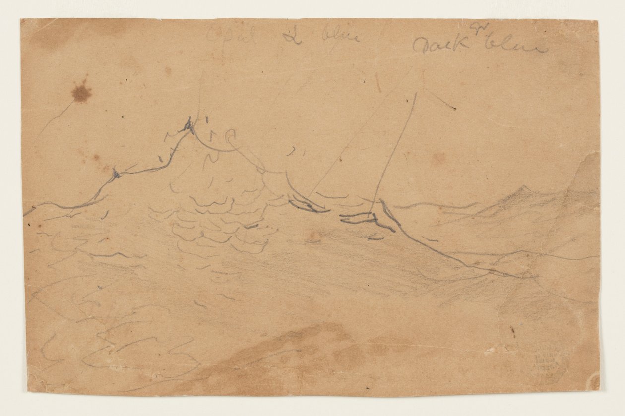 Kämme im stürmischen Meer von Winslow Homer