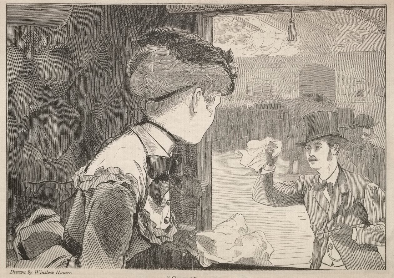 Komm!, 1869 von Winslow Homer