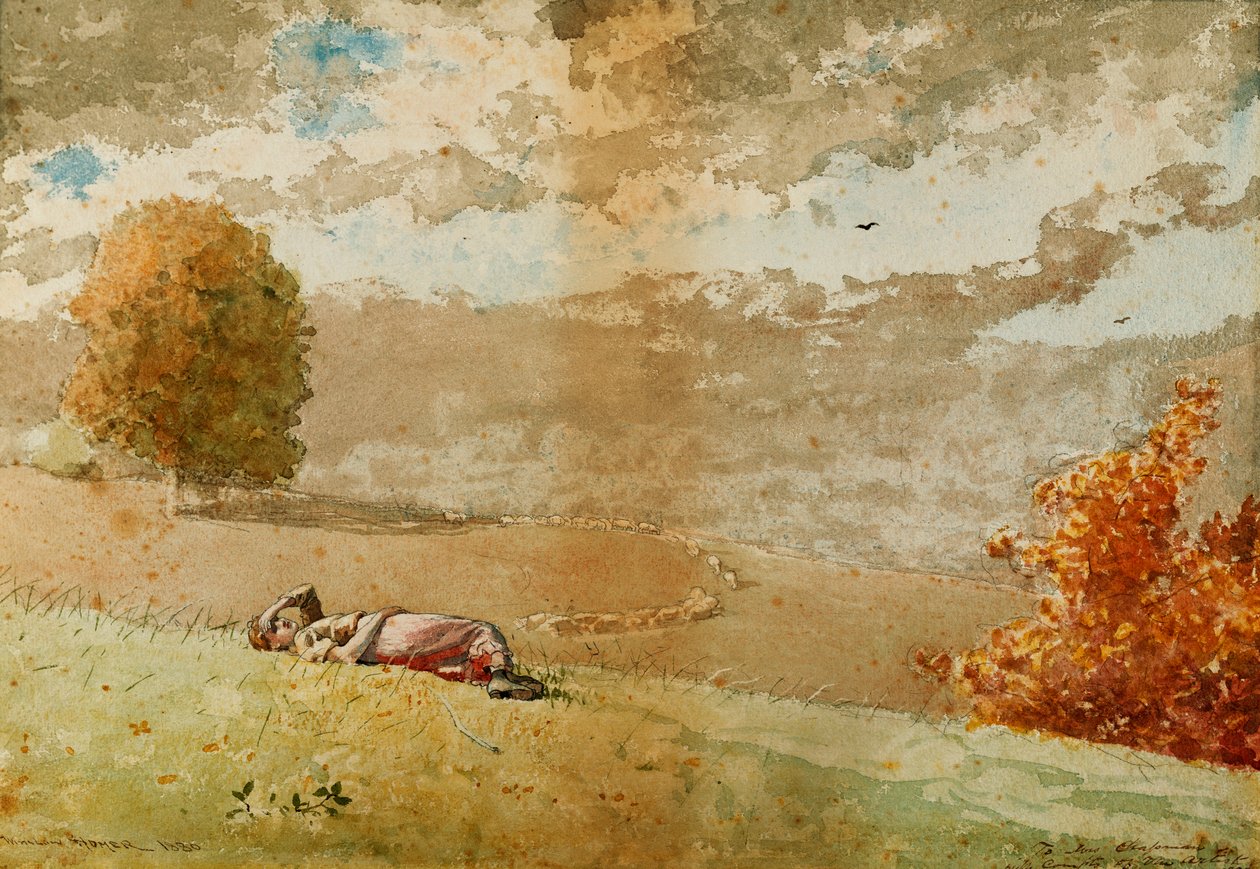 Tagträumen, 1880 von Winslow Homer