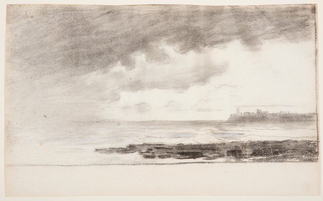 Bucht bei Cullercoats, England von Winslow Homer
