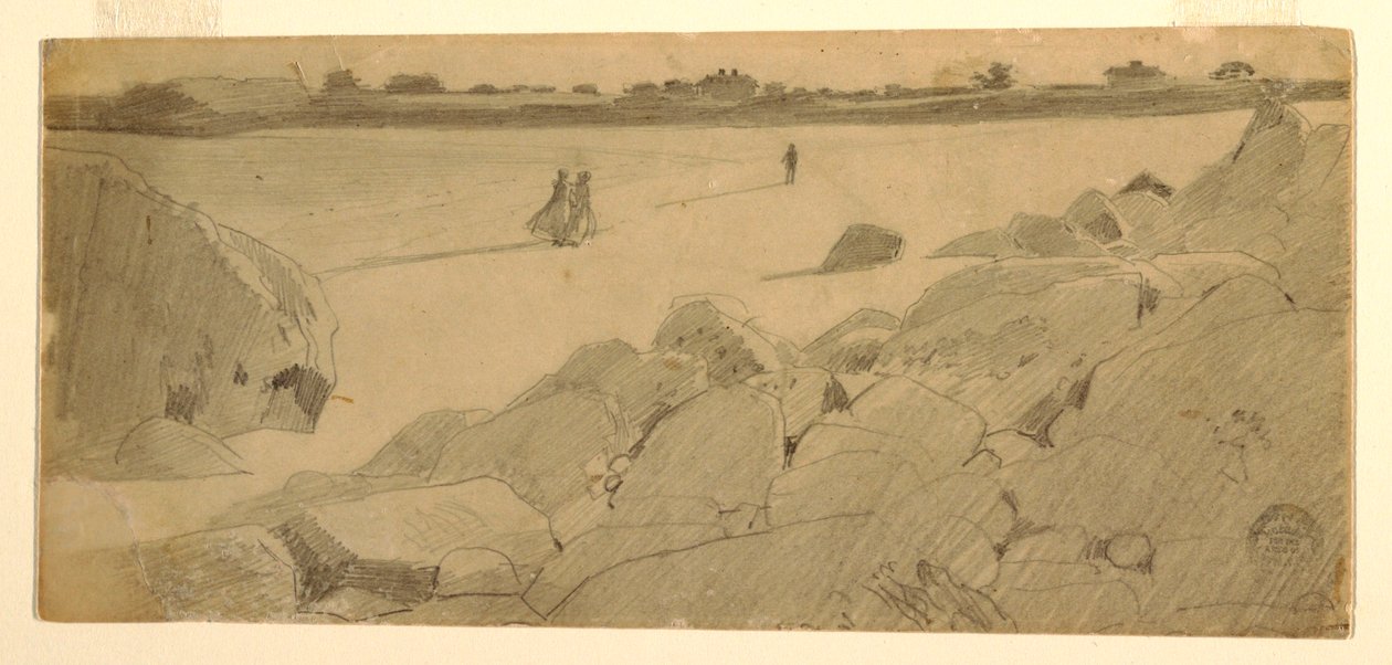 Strand bei Marshfield von Winslow Homer