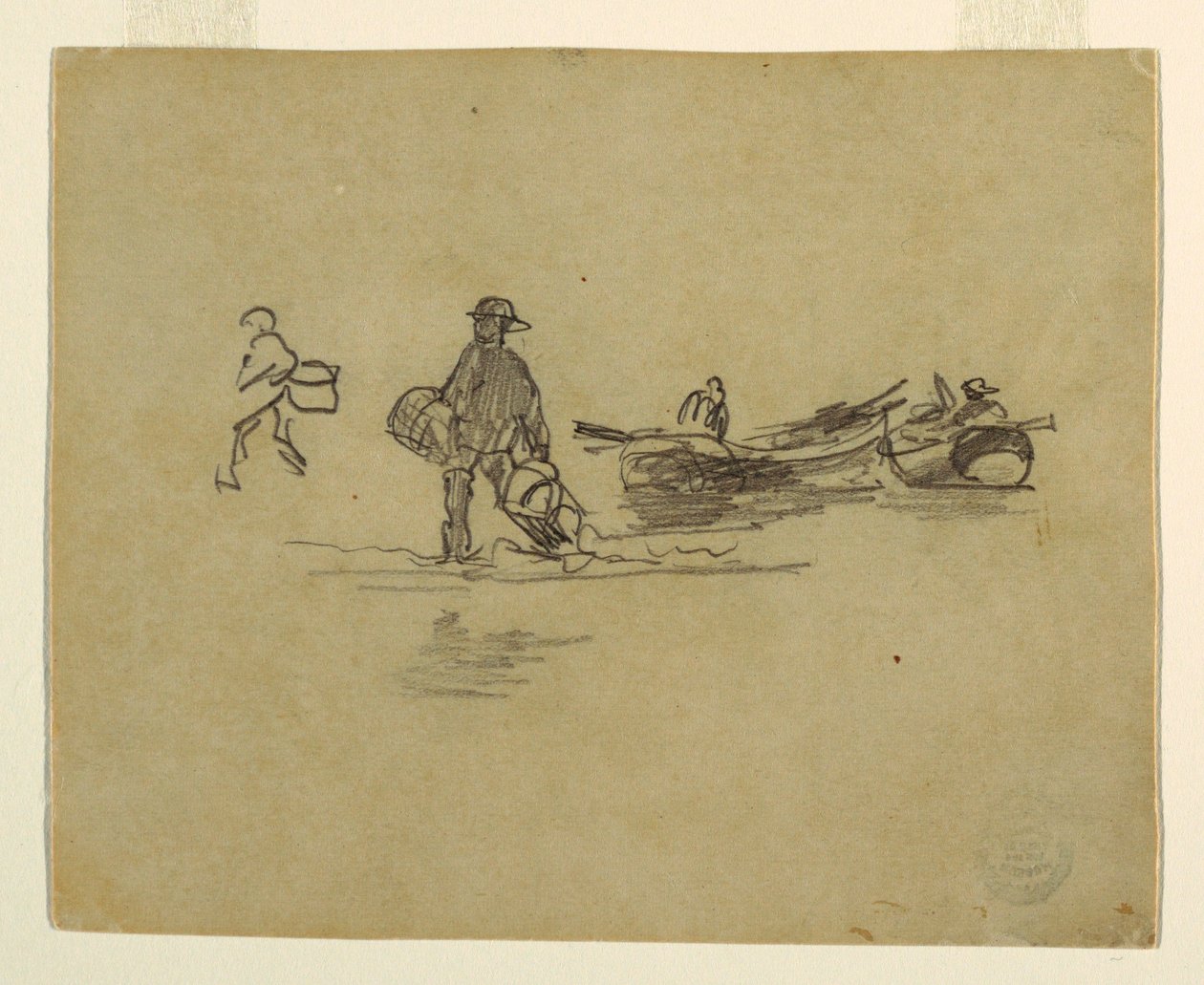 Zwei Fischer, England von Winslow Homer