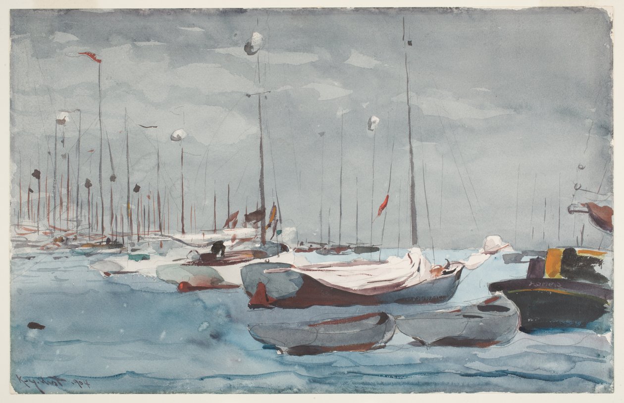 Fischerboote, Key West von Winslow Homer
