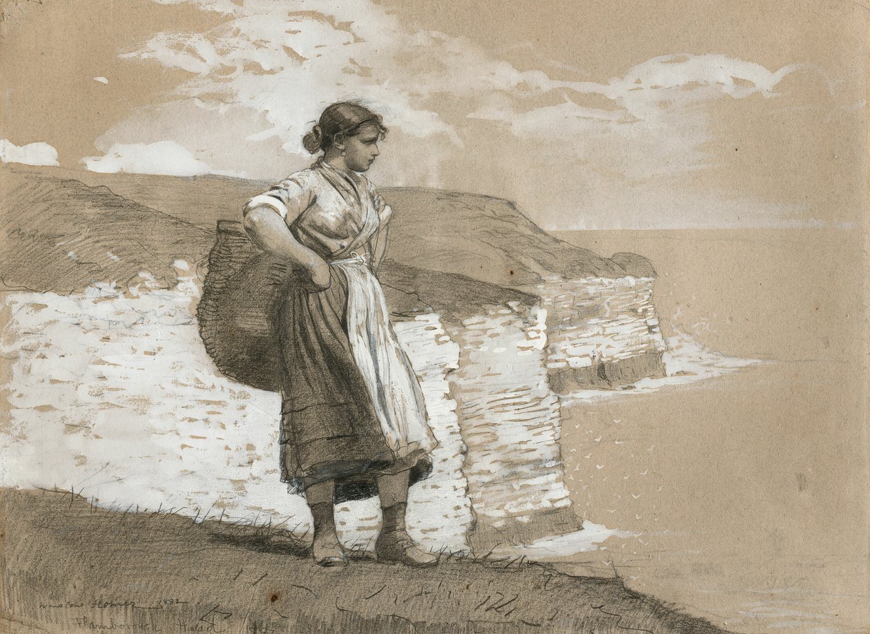 Flamborough Head, England von Winslow Homer