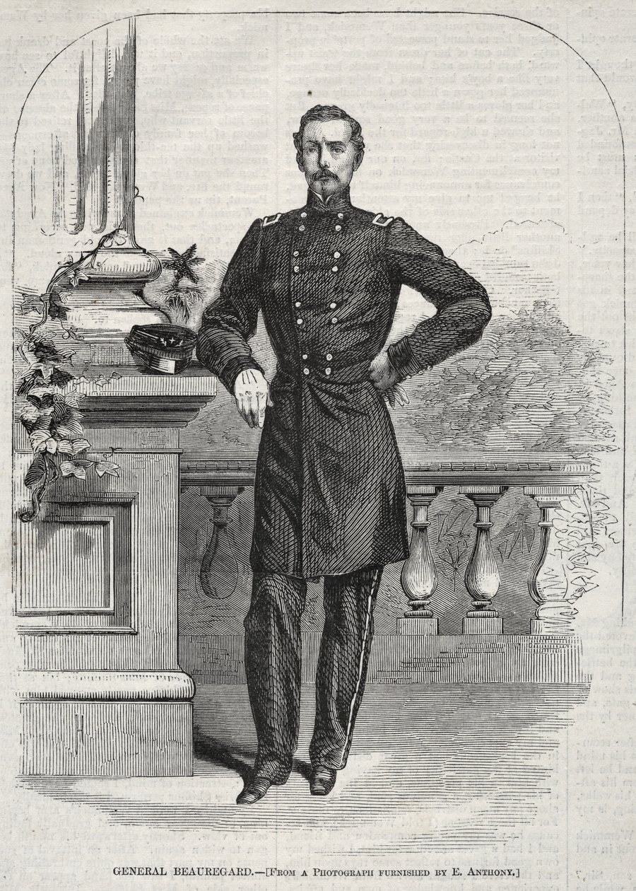 General Beauregard, 1861 von Winslow Homer