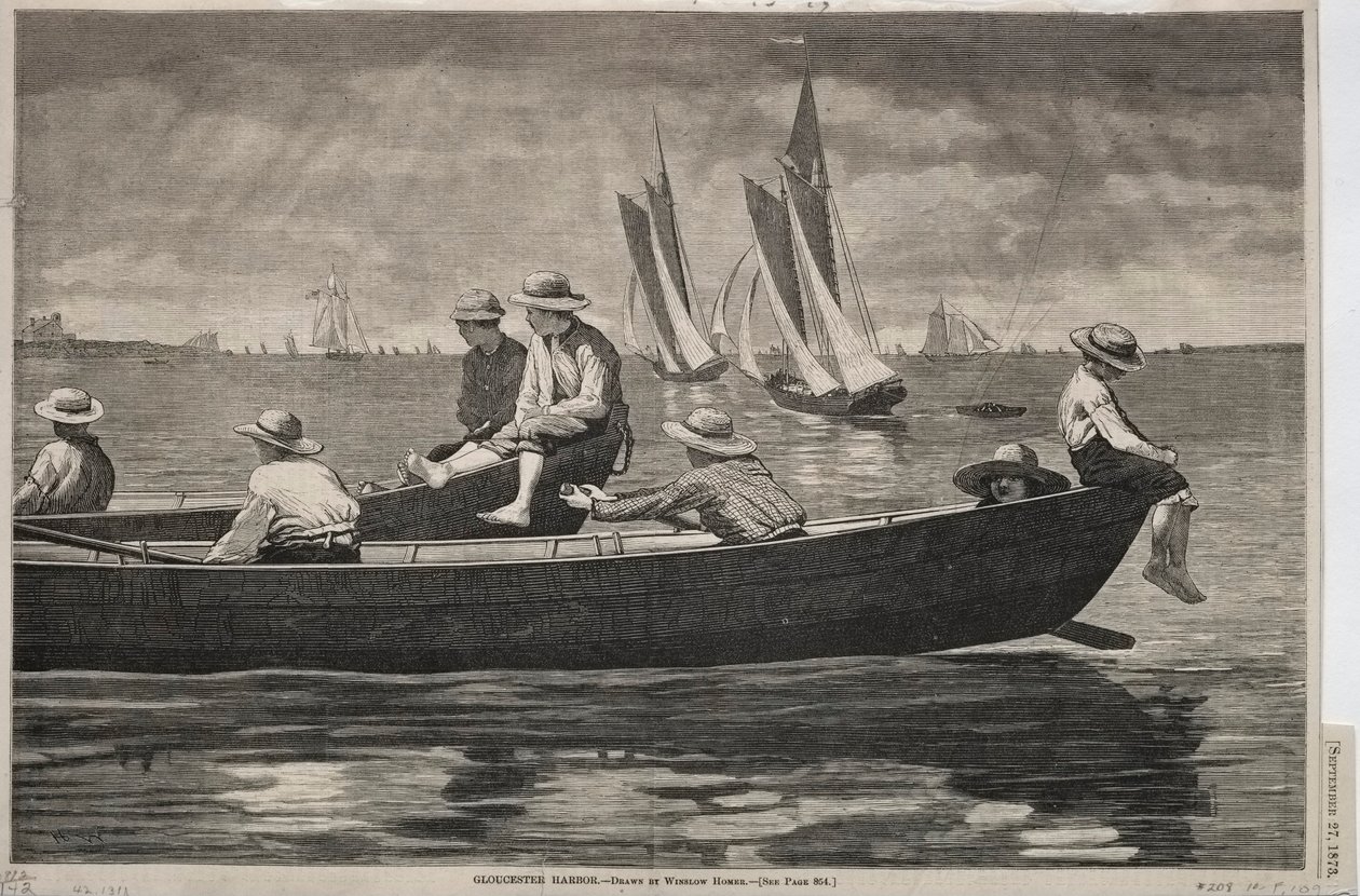 Hafen von Gloucester von Winslow Homer
