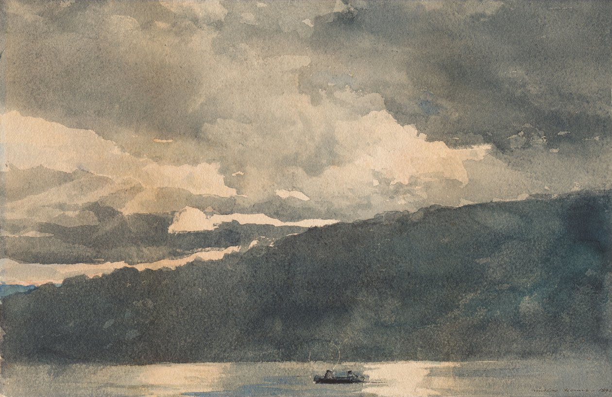 Mink Lake, Adirondacks, 1892 von Winslow Homer