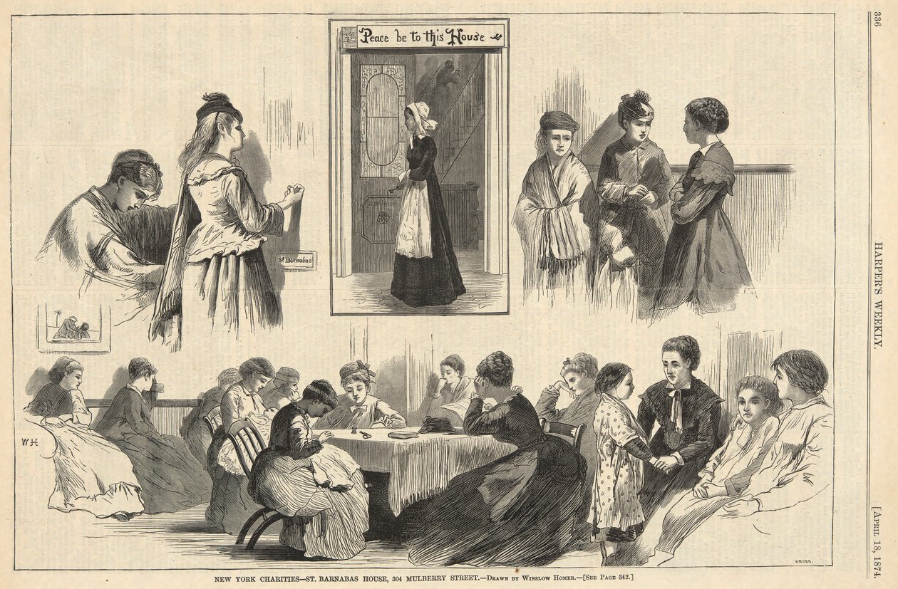 New Yorker Wohltätigkeitsorganisationen von Winslow Homer