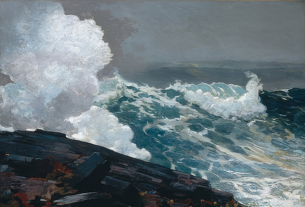 Nordostwind von Winslow Homer