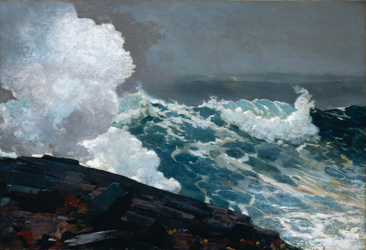 Nordostwind von Winslow Homer