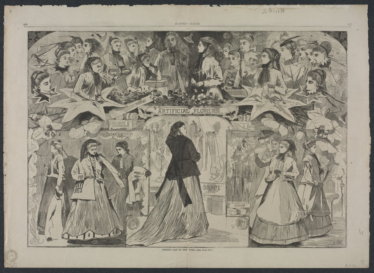 Eröffnungstag in New York, 1868 von Winslow Homer