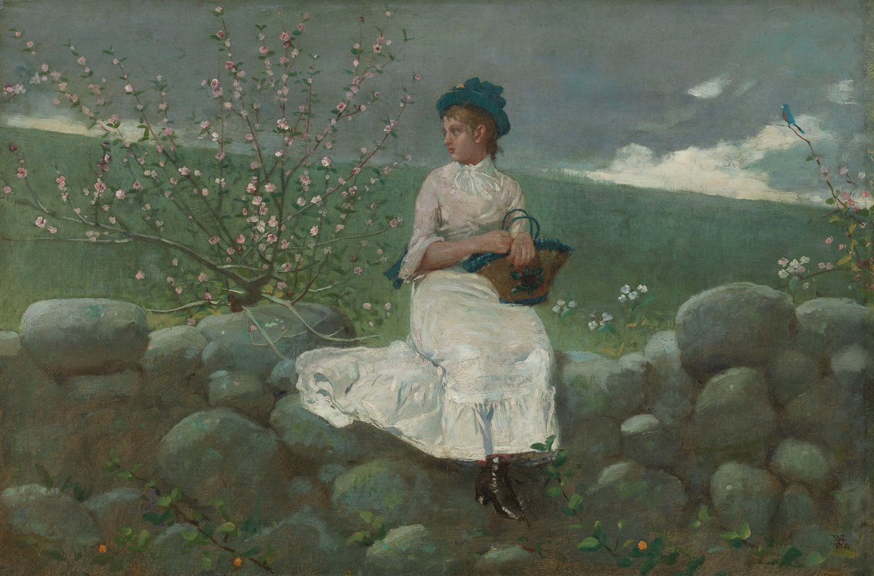 Pfirsichblüten von Winslow Homer