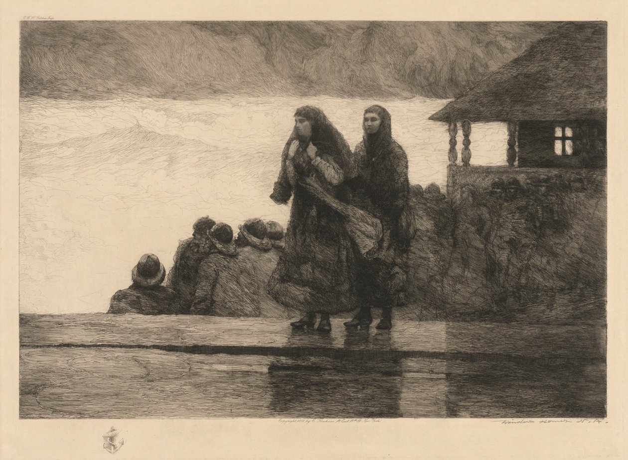 Gefahren des Meeres von Winslow Homer
